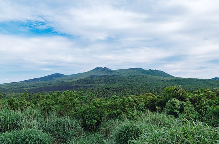 外輪山展望台(三原山頂口)